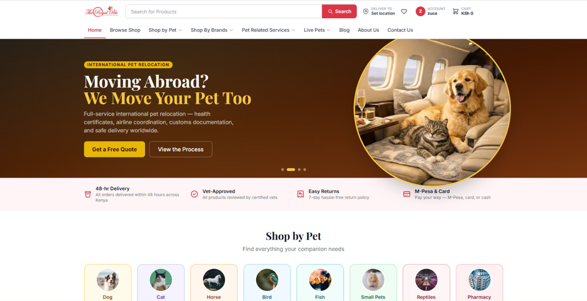 Building The Royal Pets: A Custom Full-Stack Web Platform and App for a Growing Pet Care Brand